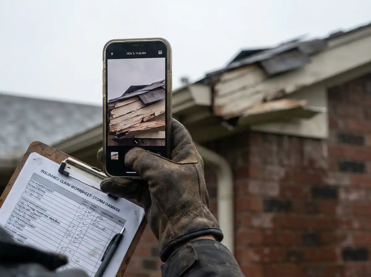 Damage documented for the insurer